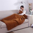 thumbnail image 1 of Dvkptbk Heated Blanket Soft 5V Electric USB Blanket Machine Washable For Home Travel Office With 120cm Extension Line, 1 of 9