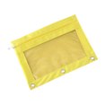 thumbnail image 2 of Three-Hole Zipper Pencil Case for 3-Ring Binder | Transparent Window | Two Compartments | Detachable Folder | Large Capacity Pouch | 25x18cm | Durable Cloth | Metal Zipper | Office Organizer, 2 of 6