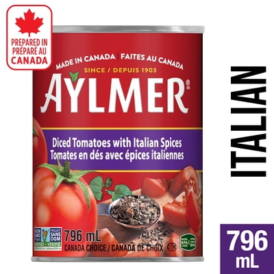 Aylmer Diced Tomatoes with Italian Spices