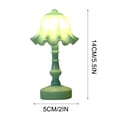 thumbnail image 2 of Mini LED Night Light for Bedroom - Floral Design Table Lamp with Soft Glow for Desktop, Kids Room, or Cafe Decoration, 2 of 5