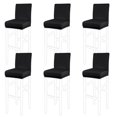 thumbnail image 1 of Stretch Bar Stool Cover for Bar Height Side Chair Slipcovers, 1 of 8