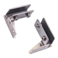 thumbnail image 2 of Lefu 2Pcs Non-perforated Glass Door Hinge Display Cabinet Glass Cabinet Hinge Side, 2 of 9