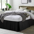 thumbnail image 2 of Unique Bargains Pleated Bed Skirt Classic Tailored Styling Dust Ruffled Hotel, 2 of 10
