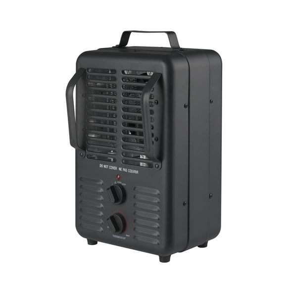 Konwin Milk House Chauffage utilitaire en noir