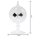 thumbnail image 2 of 4X Clear Solar Power Radiometer Sun Light Energy Vanes Glass Radiometer Science Educational Light Mill, 2 of 6