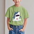 thumbnail image 2 of WRKEKC T-Shirts d'Été pour Garçons, T-Shirts Décontractés pour Garçons, T-Shirts Polyvalents Décontractés à Manches Courtes pour Enfants avec Motif Imprimé et Col Rond, 2 of 6