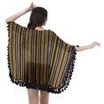 thumbnail image 4 of Moomaya Boléro Imprimé Ouvert Vêtements de Plage pour Kimono Cardigans pour Femmes, 4 of 5