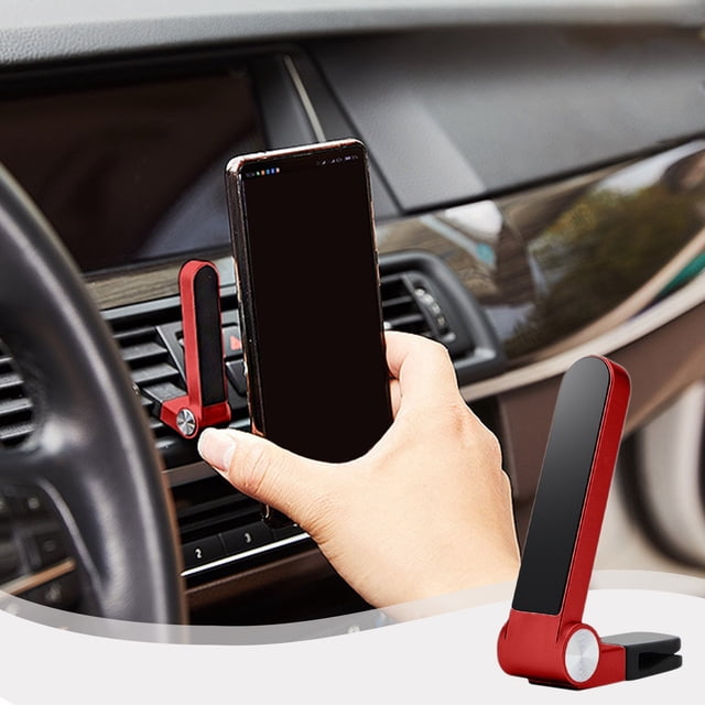 Yhmxh Car Accessories Motorcycle Accessories Mobile Phone Support Car Conditioning Vent Special Bracket Car Magnet Mobile Phone Navigation Support Plastics Phone Holder