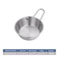 thumbnail image 2 of Vaidha Cooking Snack Seasoning Bowl With Handle, Golden Rice Bowl, Hot And Cold Wine Bowl, Stainless Steel Rice Wine Bowl, 2 of 2