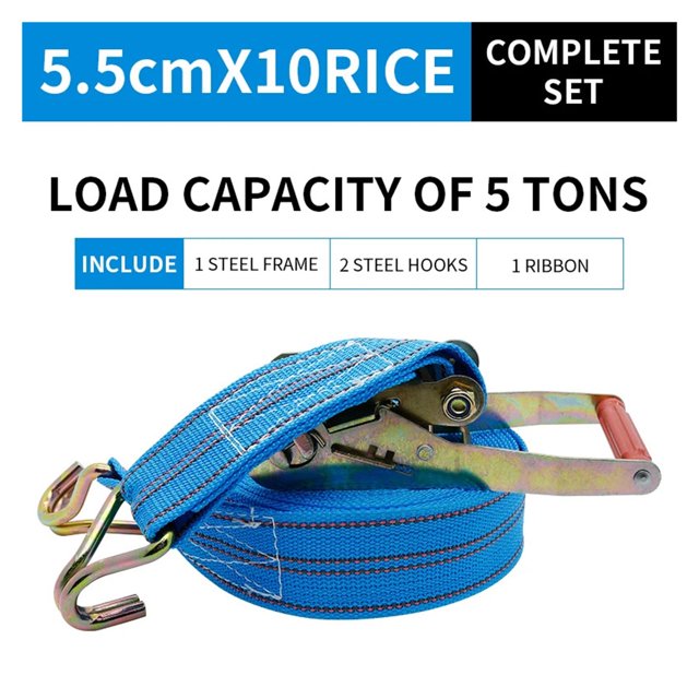 Self Locking Truck Binding Strap Tightener Small Ratchet Design For Cargo Packing Fixing And Airplane Straps