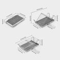 thumbnail image 3 of Danhjin Grille-Pain pour Cuisinière de Camping, Grille-Pain Pliable Portable à Structure Stable en Acier Inoxydable 304 pour Cuisinière Extérieure, Grille-Pain de Camping, Grille-Pain pour Pain pour la Randonnée, le Camping, le Pique-Nique, 3 of 9