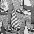thumbnail image 1 of oneOone Tissu Gris en Polyester Spandex Nautique pour Couture et Projets d'Artisanat, Imprimés de Tissu au Mètre, 56 Pouces de Large, 1 of 5