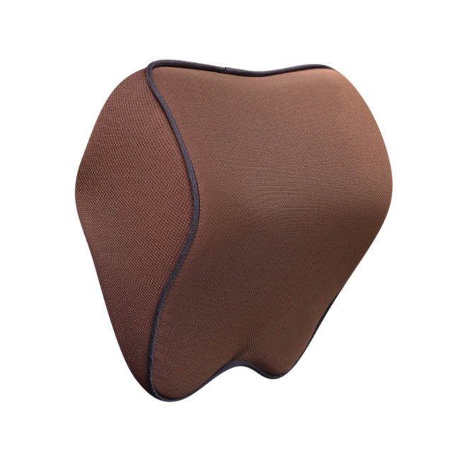 Yhmxh Car Neck Pillow, Softness Car Headrest Pillow For Driving With Adjustable Strap, 100% Memory Foam And Breathable Removable Cover