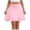Pink, variant on BLVB Skorts for Women High Waist Side Slit Golf Skirt Running Athletic Tennis Skorts with Pocket Built-In Shorts
