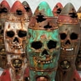 thumbnail image 4 of Small Nuclear Warhead Decor  Resin Skeleton Bomb Decoration Small Nuclear Warhead Decor With Graffiti And Nuclear Logos Resin Skeleton Bomb Decoration Halloween Props, 4 of 8