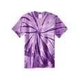 thumbnail image 1 of Gravity Threads Mens Tie-Dye Short-Sleeve T-Shirt - Purple - Small, 1 of 1