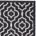 thumbnail image 2 of Safavieh Courtyard Black Indoor Outdoor Rug - Round 7'10", 2 of 5