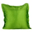 thumbnail image 3 of Housse de Coussin, Housse de Coussin Vert Trèfle, Housse de Coussin Froncée Patchwork, Housse de Coussin 20x20 Pouces (50x50 cm) Vert, Housse de Coussin Patchwork Moderne, Satin Carré - Vert Trèfle de Rêve, 3 of 3