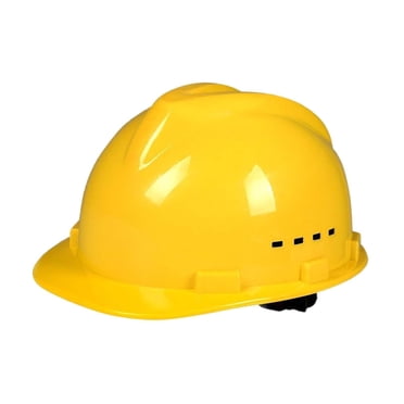 GUOOL Hard Hat Breathable Sturdy Construction Helmet for Outdoor Engineering Labor Yellow