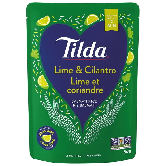 Tilda Lime & Cilantro Steamed Basmati Rice
