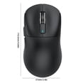 thumbnail image 2 of X3 Wireless Mouse 6 Adjustable Dpi Tri-Mode Connection Lightweight Gaming Mouse White, 2 of 5