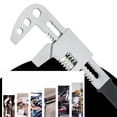 thumbnail image 3 of F-Type Multi-Functional Adjustable Wrench, Right Angle Design for Plumbing and Mechanical Use, High Carbon Steel, Non-Slip Grip, Durable Finish, 3 of 9