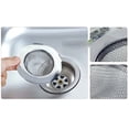 thumbnail image 4 of Agiferg Kitchen Bathroom Clogging Sink Sewer Debris Filter Net Filter For Sink Or Shower, 4 of 6