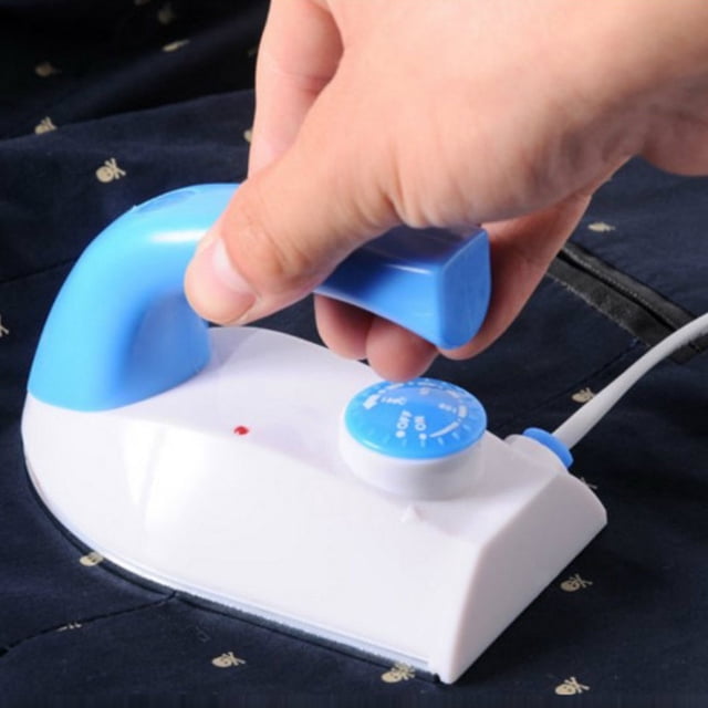 SSZMDLB Mini Travel Iron, Mini Travel Iron, Portable Clothing Iron, Small Garment Iron, Travel Steamer Iron, Compact Ironing Tool, Suitcase Packing Iron