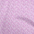 thumbnail image 1 of oneOone Polyester Spandex Fuschia Pink Fabric Floral Craft Projects Decor Fabric Printed By The Yard 56 Inch Wide, 1 of 5