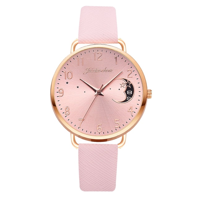 XZNGL Sleek Minimalist Fashion With Strap Dial Womens Quartz Watch Gift Watch