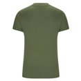 thumbnail image 4 of Babysbule T-Shirts pour Femmes 2025 Nouvelles Arrivées d'Été T-Shirts pour Femmes à Manches Courtes Couleur Unie Basique Col Ras du Cou Coupe Ajustée Haut Chandail T-shirt, 4 of 7