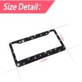 thumbnail image 2 of CHUANK 2PCS Bling Car License Plate Frame  Sparkly Rhinestone Stainless Steel License Plate Cover/Holder  Universal for Most Cars  SUVs  Vehicles with Screw Set  Auto Accessories for Wome, 2 of 14