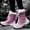 Pink, variant on LSLJS Winter Boots for Women, Women's Winter Outdoor Plus Velvet Non-slip Mid-tube Platform Snow Boots