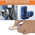 thumbnail image 4 of 15 Pcs Abs Ballpoint Pens 5 Colors Retractable Pen With 4 Refills Multi Color Pen With Key, 4 of 4