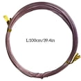 thumbnail image 2 of Craft Wires DIY Handicrafts Braided Thread Good Flexibility Durable Shiny Jewelry Lines Exquisite Design for Sculpturing Light Pink, 2 of 5