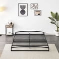 thumbnail image 3 of Low Bed Frame Twin Size, 6 Inch Heavy Duty Metal Platform Bed Frame Low Profile, Mattress Foundation, No Box Spring Needed, Noise-Free, Non-Slip, Easy Assembly, Black, 3 of 9