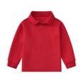 thumbnail image 1 of Polos pour Garçons Rayures T-Shirt Garçons Chandails de Rugby Manches Courtes Polos 11-12 Ans Mode Garçons, 1 of 3