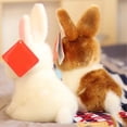 thumbnail image 4 of 20cm Cute Rabbit Plush Doll Simulation Bunny Toy Children Birthday Gift Decor, 4 of 10
