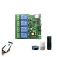thumbnail image 2 of Commutateur Wi-Fi pour Porte de Garage 1 Ch 4 Ch Module de Relais Sans Fil Module d'Automatisation pour Maison Intelligente Application Télécommande Commande Vocale, Facile à Utiliser, 2 of 5