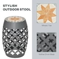 thumbnail image 4 of Outsunny Tabouret de Jardin Décoratif Table d'Appoint d'Extérieur Repose-Pieds Support pour Plante, 4 of 10