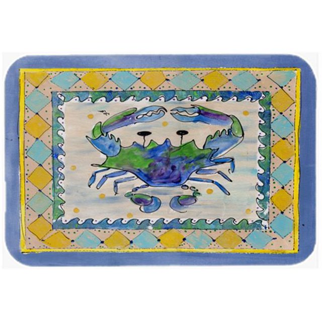 20 x 30 in. Beach Crab Kitchen Or Bath Mat