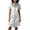 White, variant on Jovati Casual Loungewear Sleepshirt Dress for Women, Short Sleeve, V-Neck, Button Front, Satin Blend, Midi Length, Lightweight Nylon Spandex