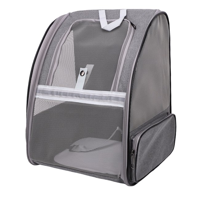 Portable Pet Travel Carrier, Breathable Multifunctional Foldable Pet Carrier Backpack for Small Medium Large Dogs Cats