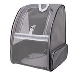 Pet Carrier Backpack, Foldable Breathable Lightweight Adjustable Shoulder Straps Puppy Carrier Bags with Padded Pet Supplies Suitable for Travel Hiking Daily Outings