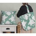 thumbnail image 5 of Soimoi Georgette Viscose Fabric Leaves & Floral Artistic Decor Fabric Printed Yard 42 Inch Wide, 5 of 5
