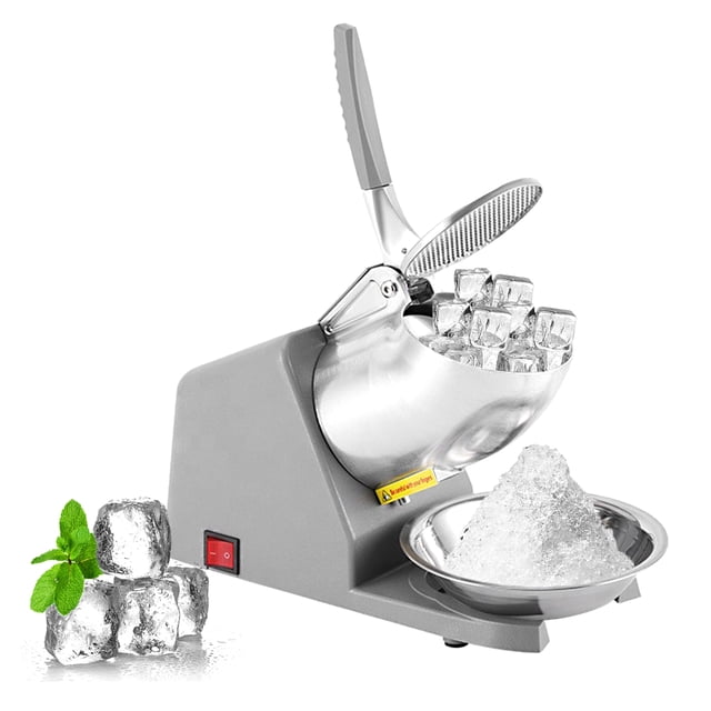 Amdohai Machine à Glace Pilée Électrique à Double Pales 110V