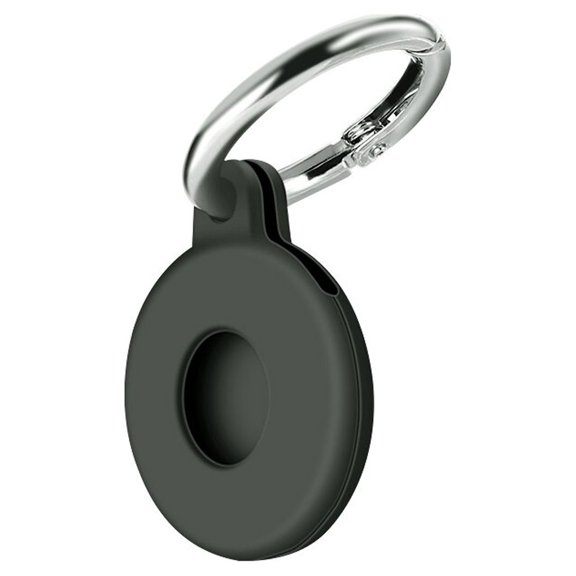 kurtrusly pour Airtags Manchon Protecteur en Silicone Liquide pour Localisateur Dispositif Anti-Perte Porte-Clés Manchon Protecteur Neuf Blanc 1 Ensemble