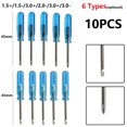 thumbnail image 5 of 10pcs Mini Slotted Cross Screwdrivers For X-box Laptop Repair Tool 1.5/2.0/3.0mm, 5 of 5