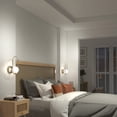 thumbnail image 2 of Artika Bloom Contemporary LED Wall Sconce Light Gold Frosted Sphere 12.8 in, 2 of 5