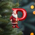 thumbnail image 5 of Vaidha 26 Letters Christmas Tree Decoration Pendant Christmas Tree Ornaments Personalized DIY Christmas Ornaments Christmas Decoration Xmas Tree Hanging Decor Feature, 5 of 5